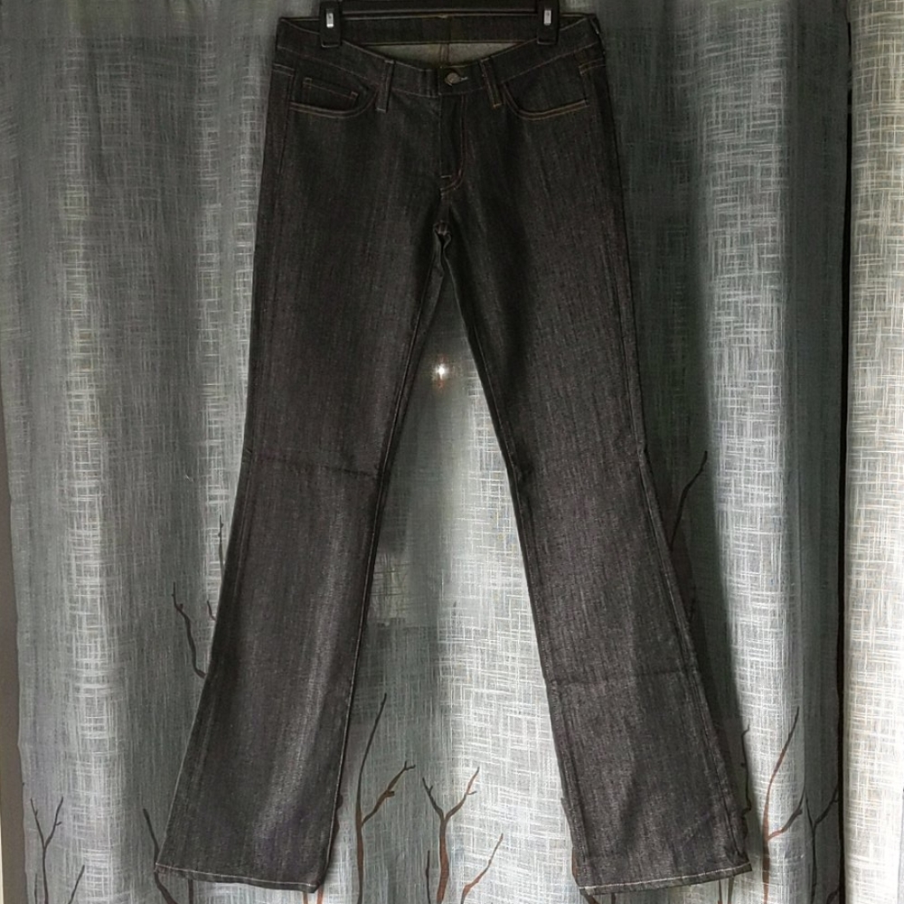 Koral Dark Denim Structure Bootcut Sample Jeans L1
